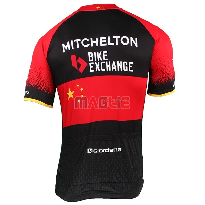 Maglia Mitchelton Scott Campione Cina Manica Corta 2018 - Clicca l'immagine per chiudere